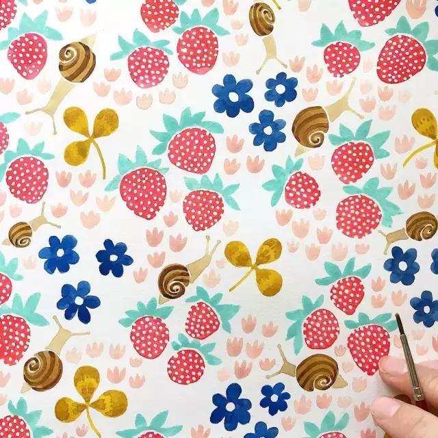 手残党零基础画,纹理画教程初学者