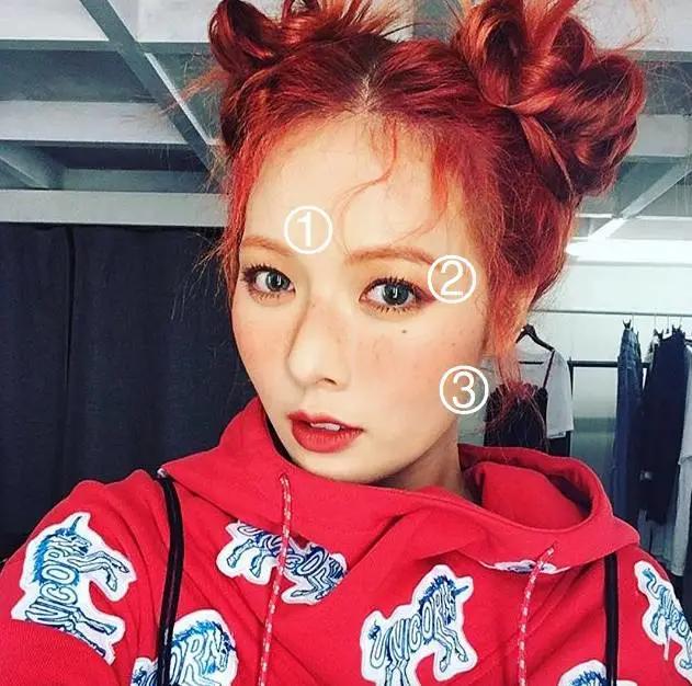 流星眉唇化妆教程,流星眉的化妆方法