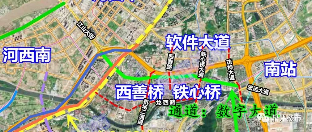 雨花翻身｜两桥板块价值提高，板桥或将加快成为主城上班族的宿舍