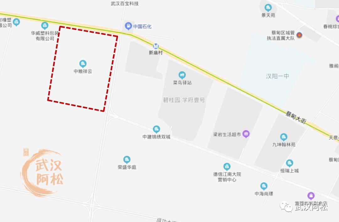 神盘复刻？再建一座中粮祥云！配套不够自己建！