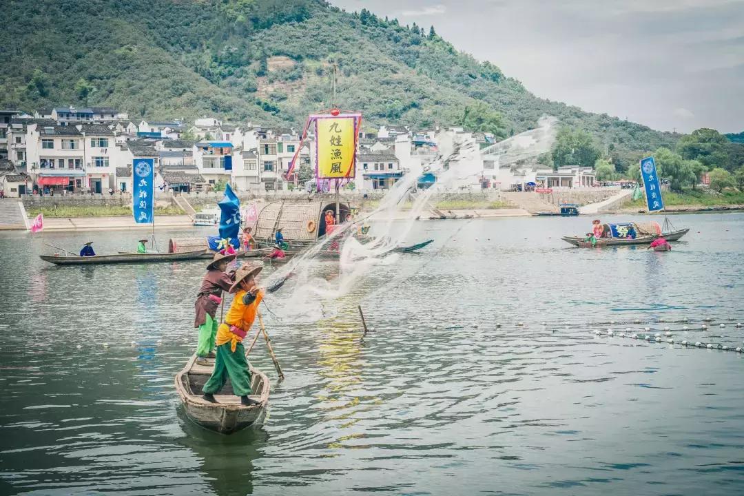 新安江山水画廊的美景,新安江山水画廊山水图