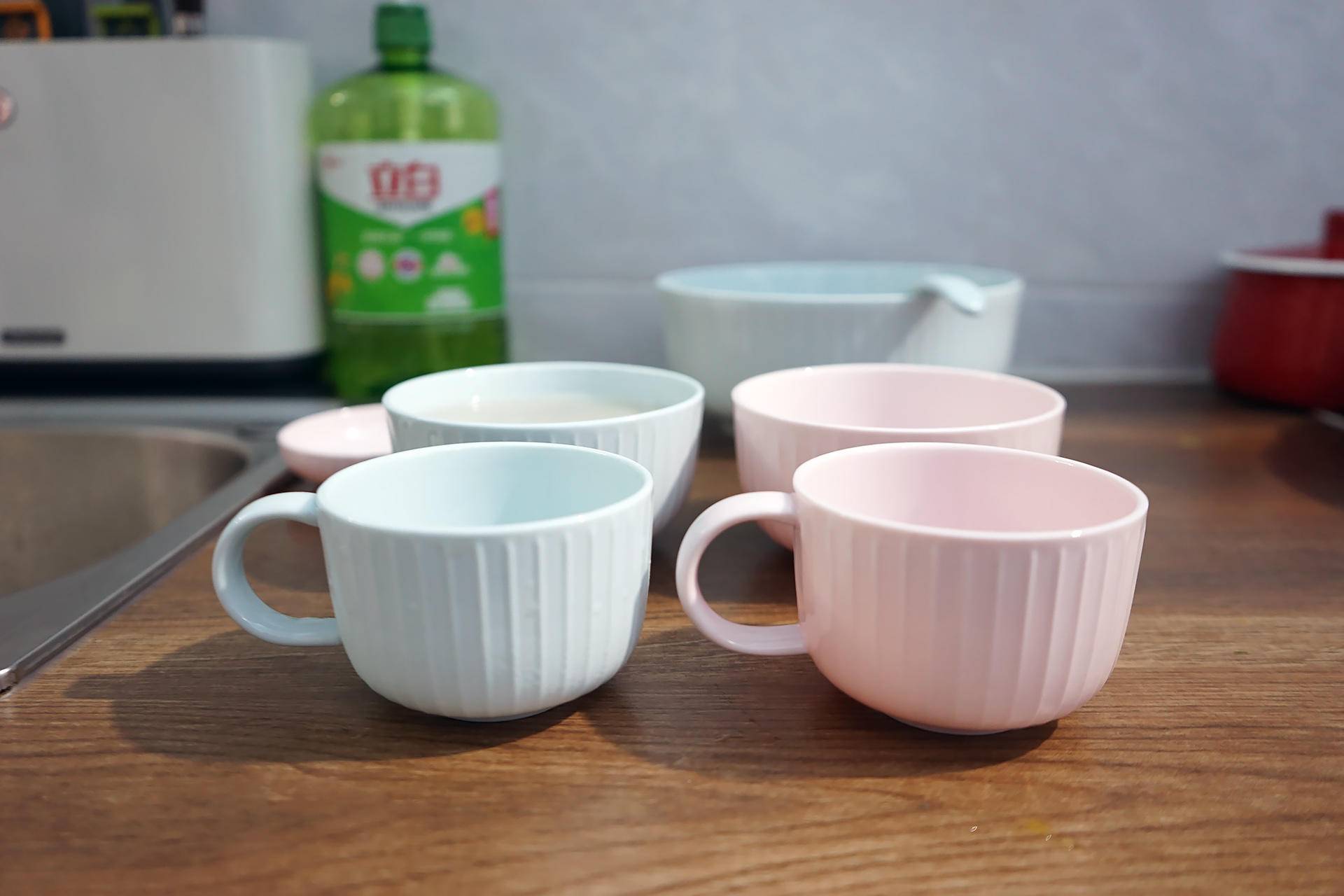 彩泥陶瓷餐具,北欧风格彩釉餐具