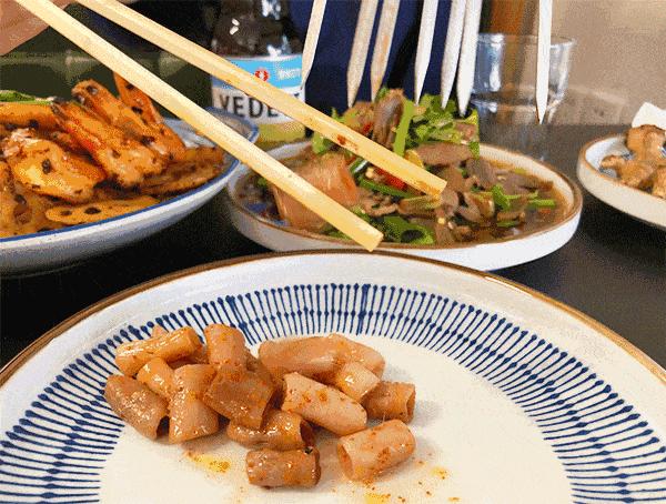 烟台赶海海肠,山东烟台大风刮海肠