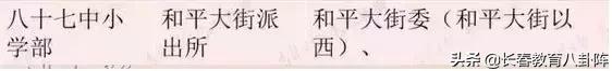 长春五年一贯制学校有哪些,长春都有哪些九年连读学校
