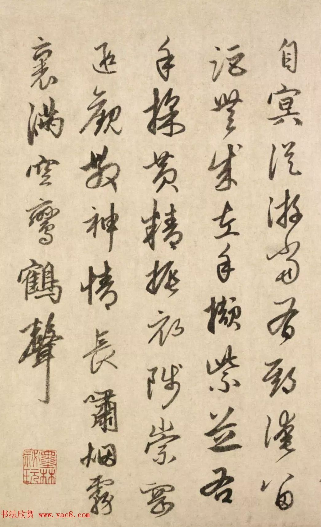 赵孟頫桃源图真迹,赵孟頫秋郊饮马图欣赏