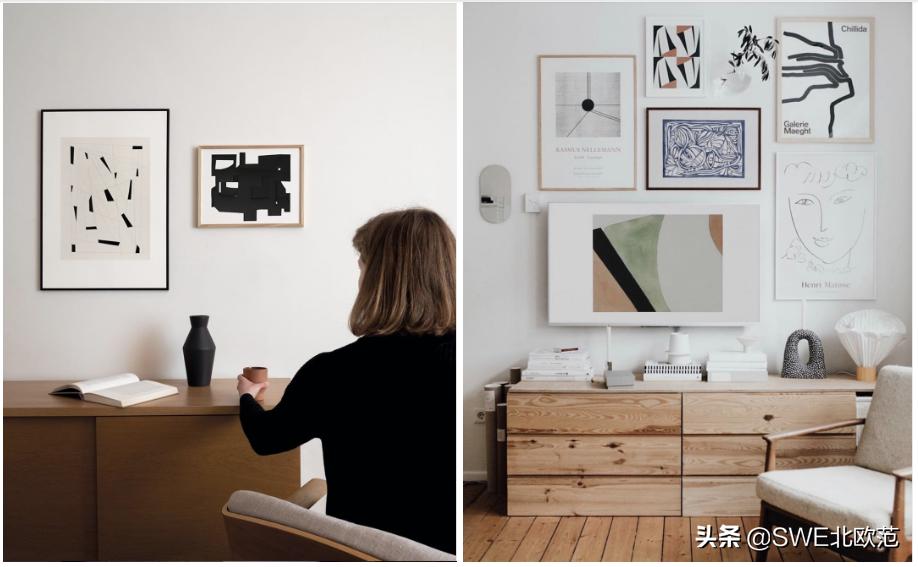 抽象轻奢装饰画,抽象画装饰画客厅有教程