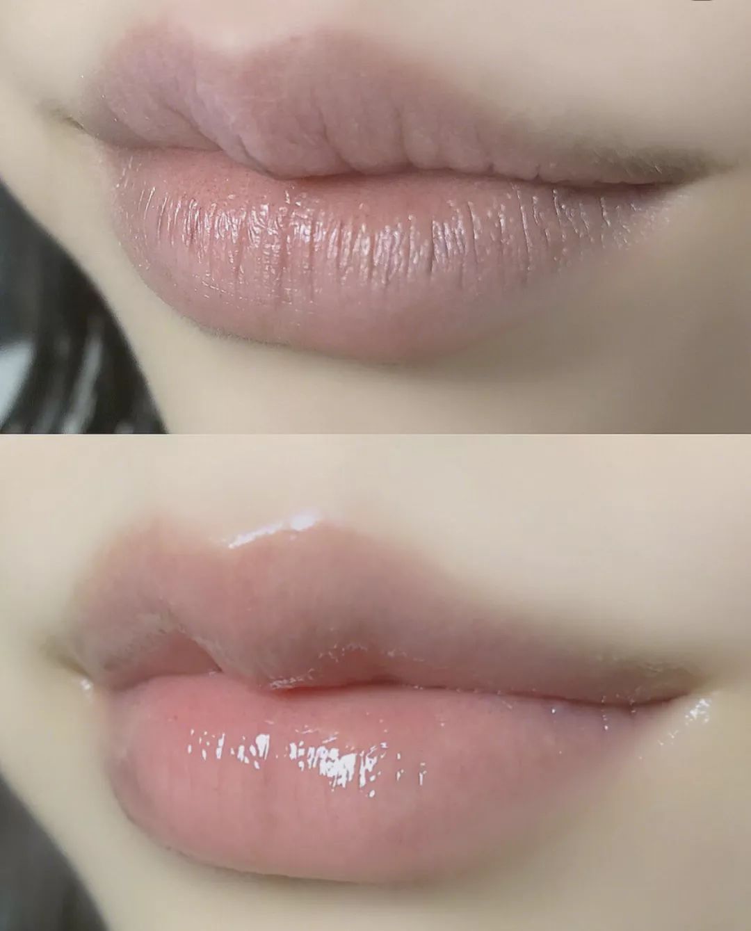 大牌口红和廉价口红上嘴的差别 (口红再贵也涂不出效果)