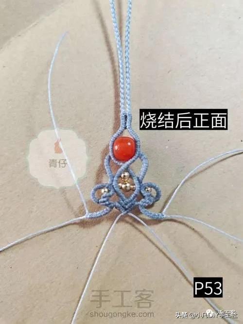 简单易学的手机链制作教程,手机链最新款教程