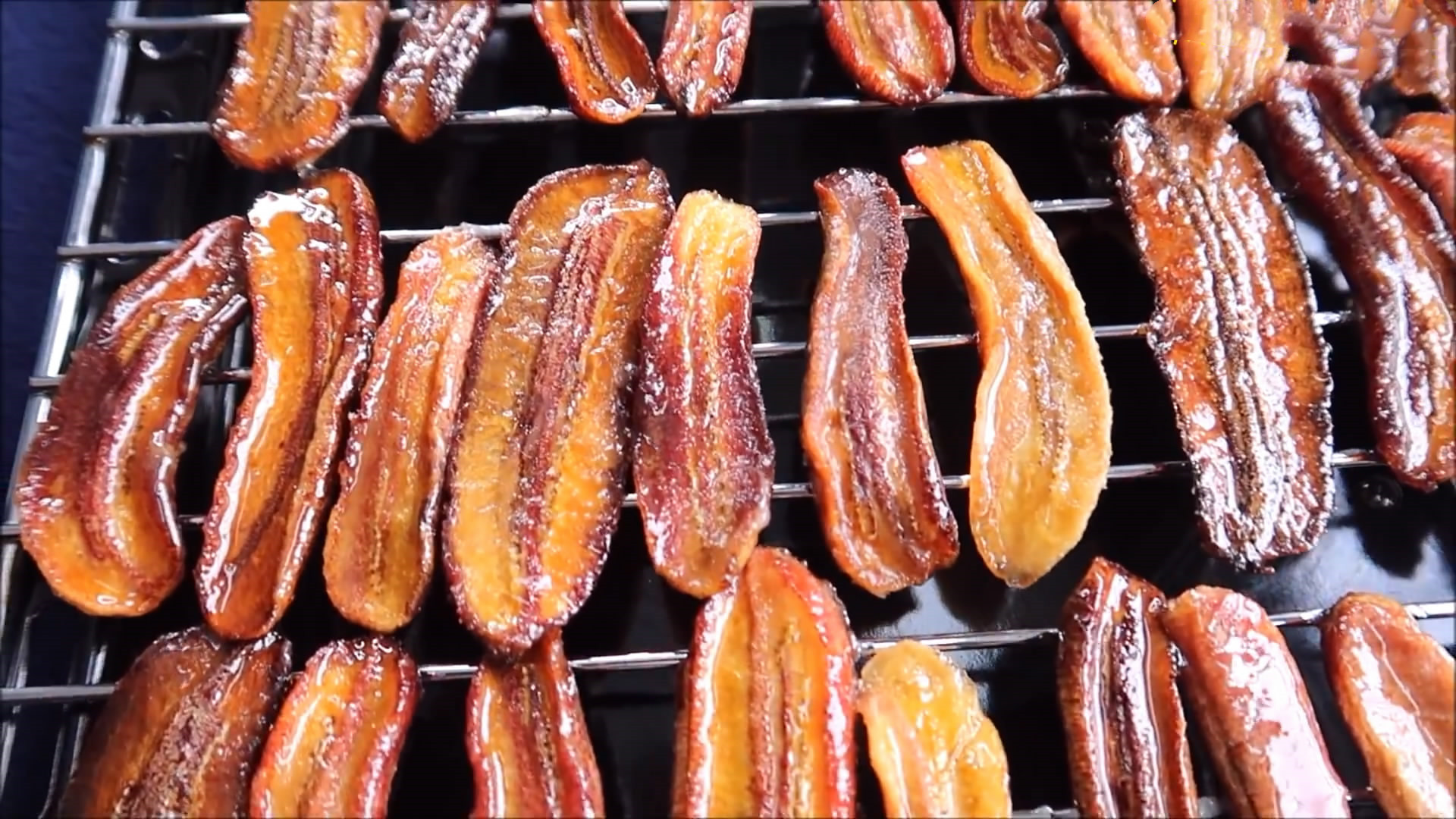 香蕉放烤箱怎么烤不脆,香蕉有点生可以烤箱烤熟吃吗