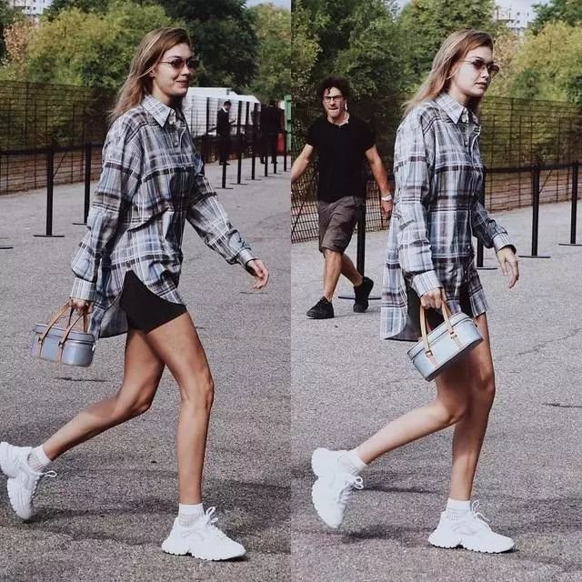 夏季潮老爹鞋穿搭,热门好穿又好搭的老爹鞋