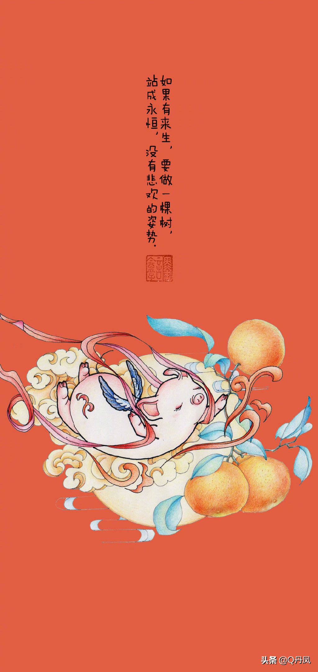 日本猪猪插画图,可爱猪猪插画图片