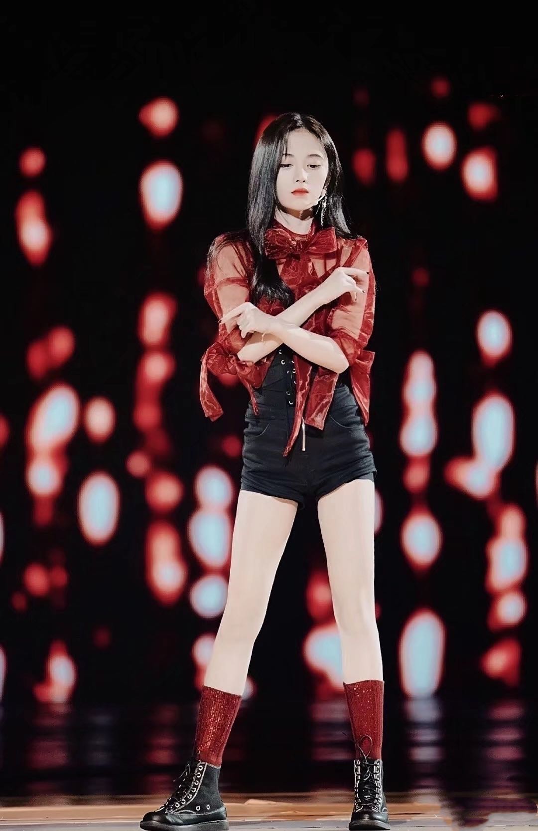 小腿袜穿搭显高显瘦显腿长,显瘦显高显腿长的半腿袜