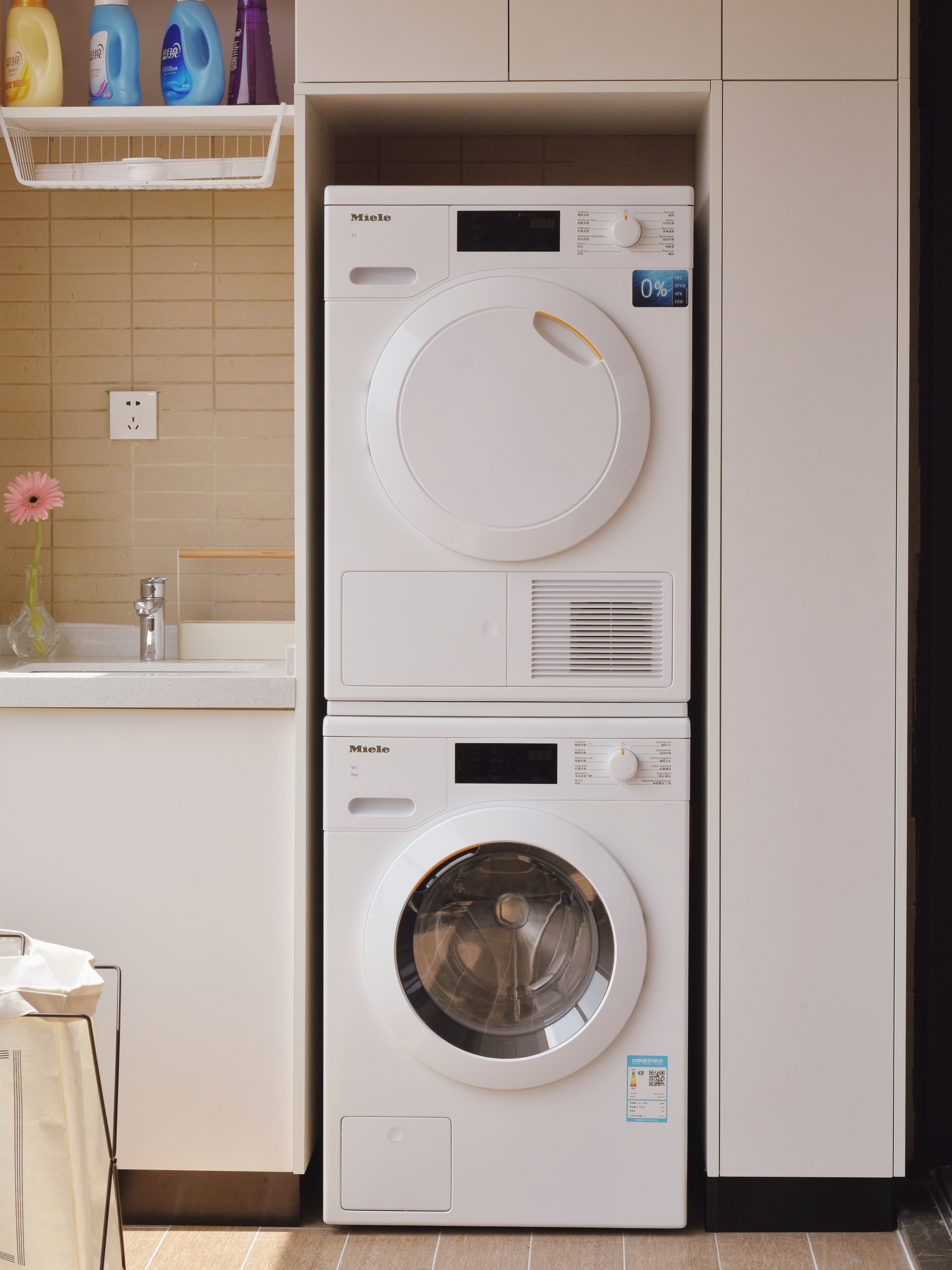 阳台改造拆掉洗衣机柜,阳台花园洗衣机改造