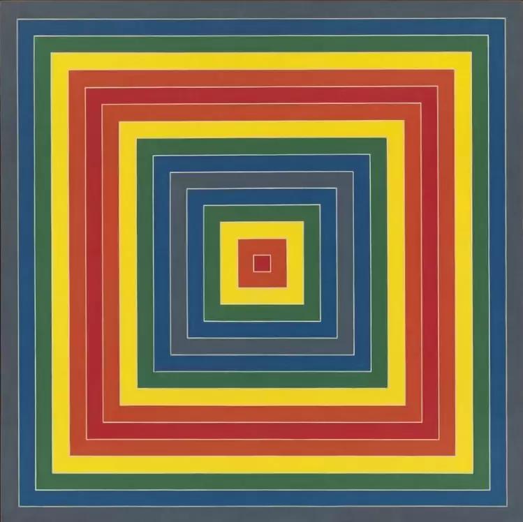 弗兰克斯特拉作品分析,弗兰克斯特拉高举旗帜