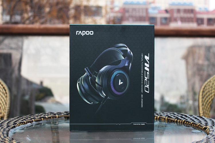 雷柏VH650RGB游戏耳机,7.1声道耳机测试视频