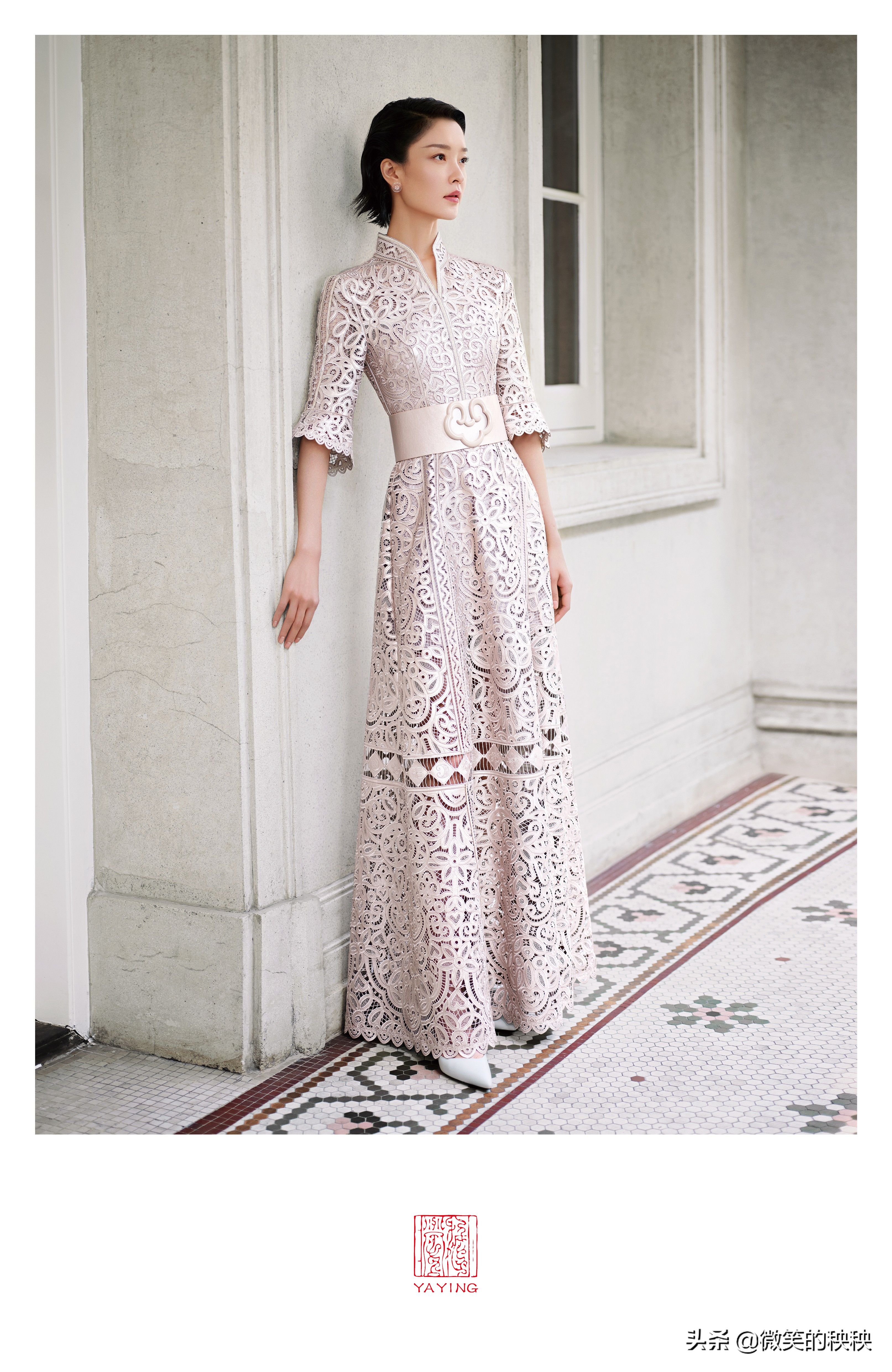 每一个优雅女性都该拥有一件的雅莹私定礼服，满满的东方华韵