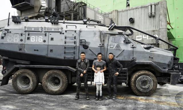 古天乐科幻片明日战记解说,古天乐明日战记战车