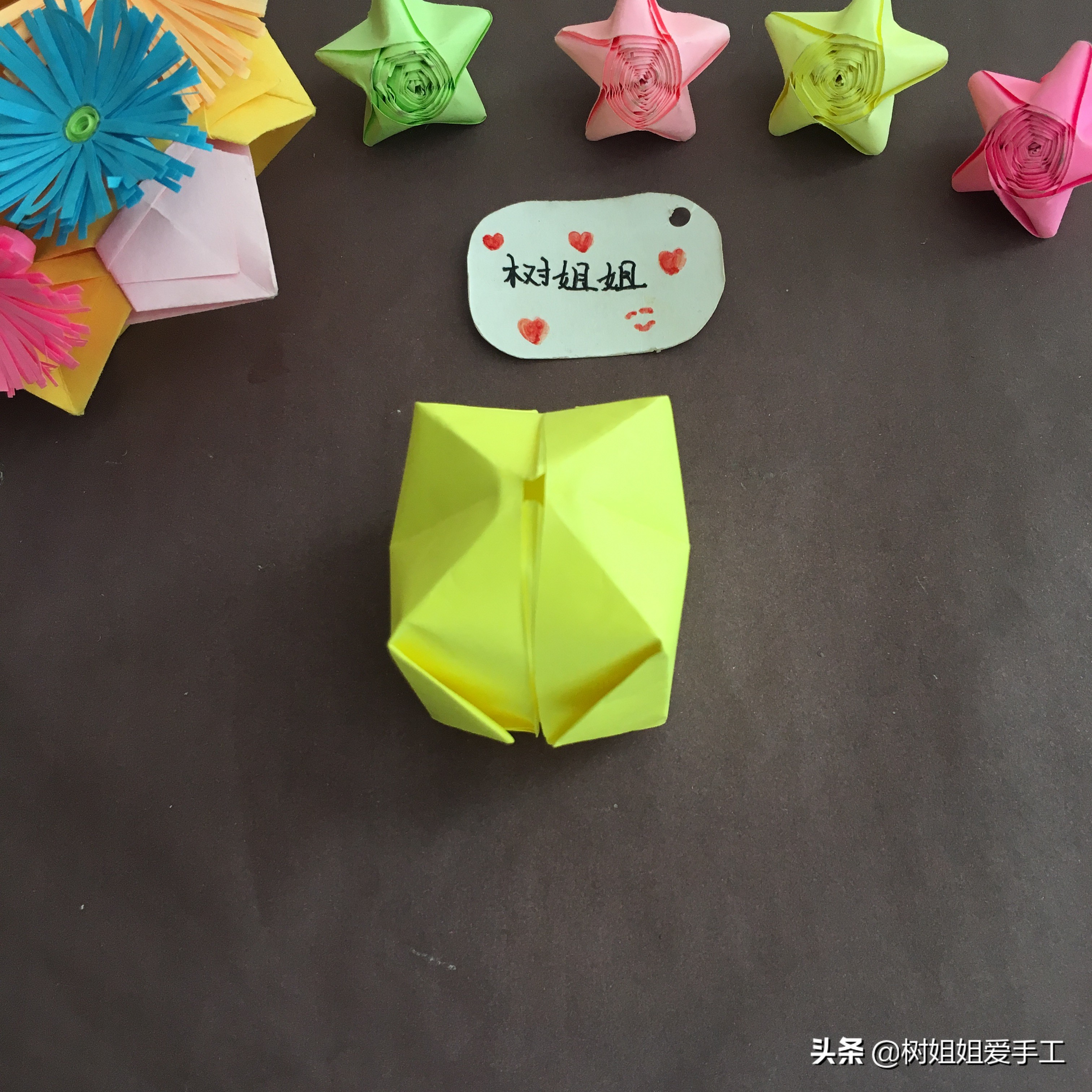 儿童吹气式手提灯笼折纸视频,折纸灯笼解压玩具