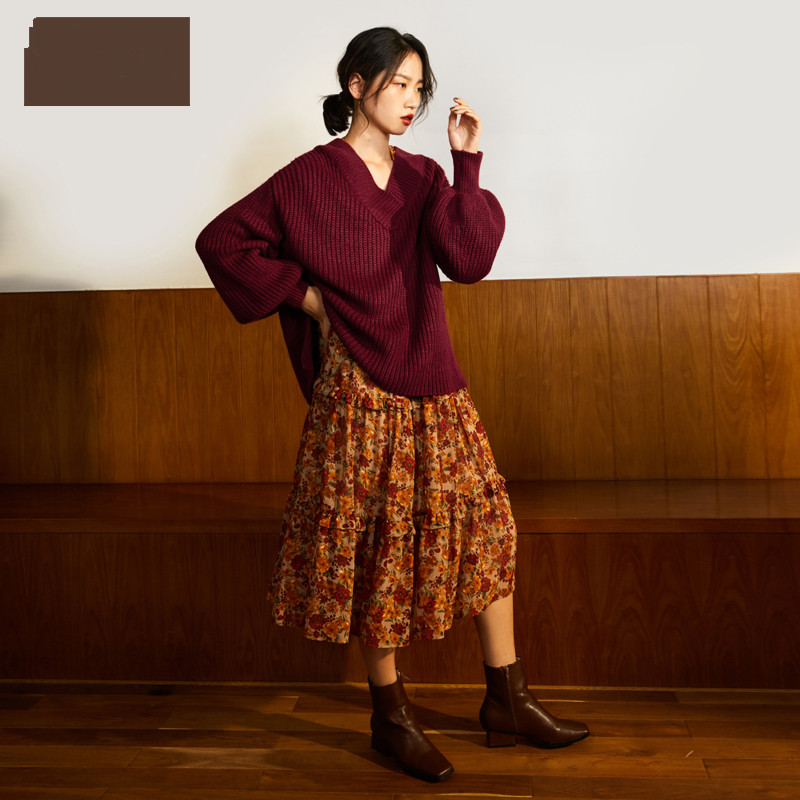 韩国慵懒风毛衣，在双十一也可以买到