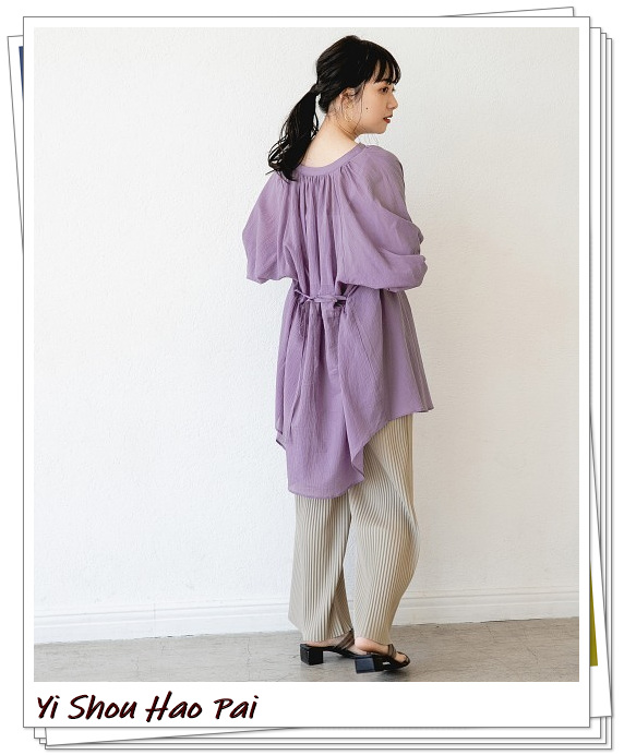 今夏流行穿这几件上衣时尚又清凉,夏季时尚洋气长上衣