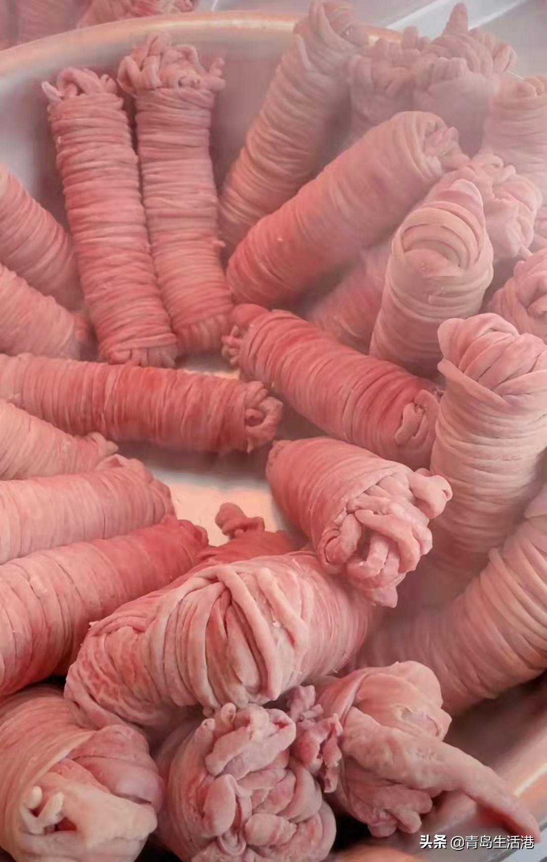 青岛苦肠什么做成的,青岛最老的夏庄苦肠