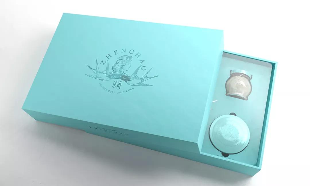 中国风时尚燕窝盒包装,100克燕窝礼盒高档包装盒