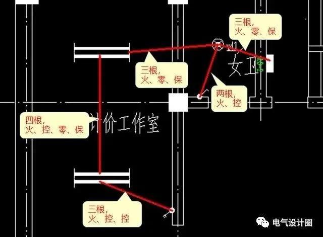 照明系统识图视频教程,电气照明安装平面图符号